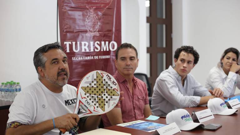 Alistan Torneo de Pádel en Mazatlán con jugadores de varias partes del País
