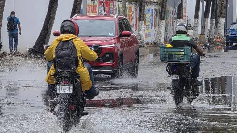 Las lluvias del fin de semana en diferentes regiones de Sinaloa solo dejaron encharcamientos y fallas en la electricidad.