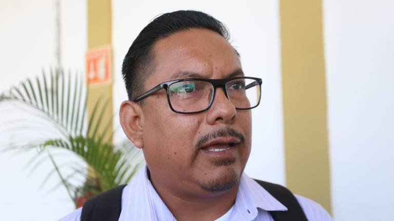 Gustavo Rojo Navarro, director del Observatorio Ciudadano de Mazatlán, tras reunirse con el Alcalde.