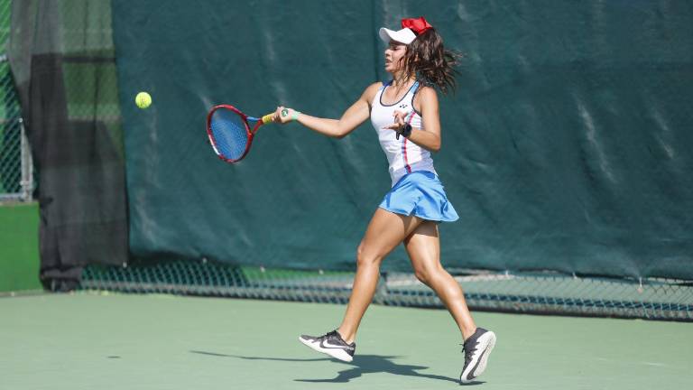 Monserrat Montaño Vaal continúa con su paso ascendente dentro del tenis.