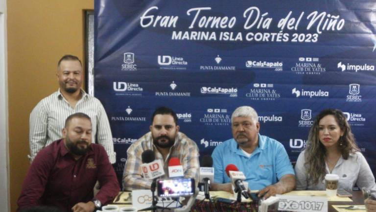 Presentan el Gran Torneo de Pesca del Día del Niño Marina Isla Cortés 2023