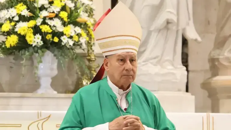 Monseñor Espinosa Contreras indicó que ha visto todos los partidos de la Selección Mexicana y le da gusto que gane.