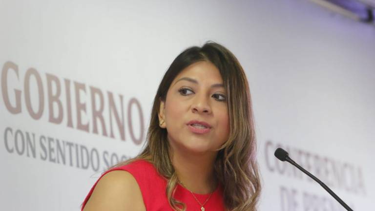 Ana Cristina García, encargada del Programa de Adquisición de Maíz en Sinaloa por parte de Segalmex, señala que hasta el momento se han acopiado 299 mil toneladas del grano.