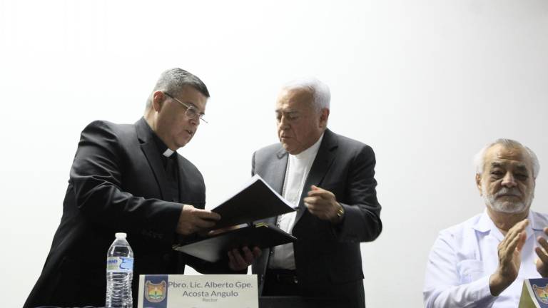Es Alberto Guadalupe Acosta el nuevo rector de la Universidad Católica de Culiacán