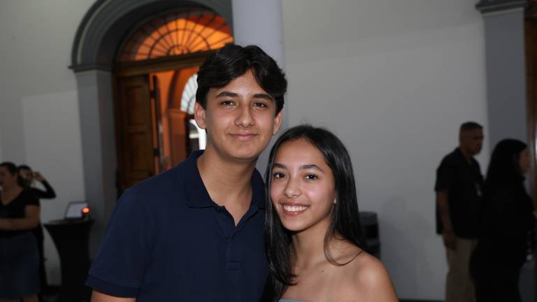 Mateo Lizárraga y Alejandra Hernández.