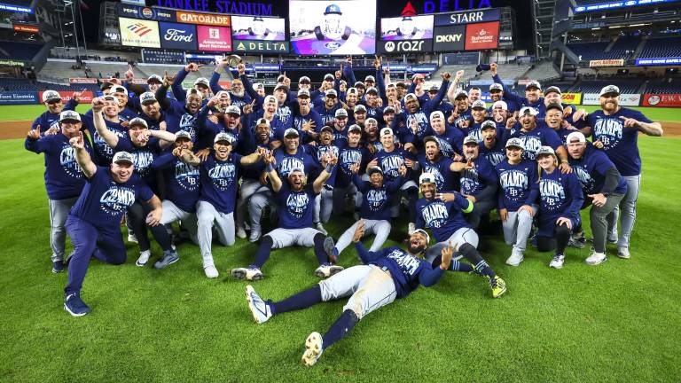 Los Rays lograron el triunfo que necesitaban para amarrar el título divisional.
