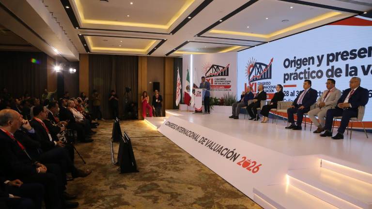 Inauguración en Culiacán del Congreso Internacional de Valuación.