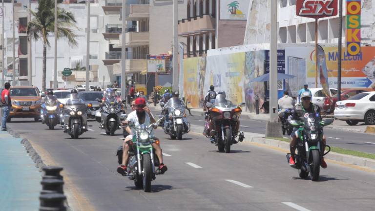 La Semana de la Moto 2026 se encuentra en marcha en Mazatlán este fin de semana, con la visita de miles de bikers.