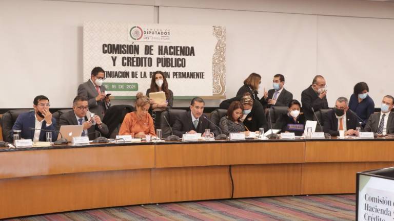 Sesión de la Comisión de Hacienda y Crédito Público, donde se revisó la Miscelánea Fiscal para 2021.
