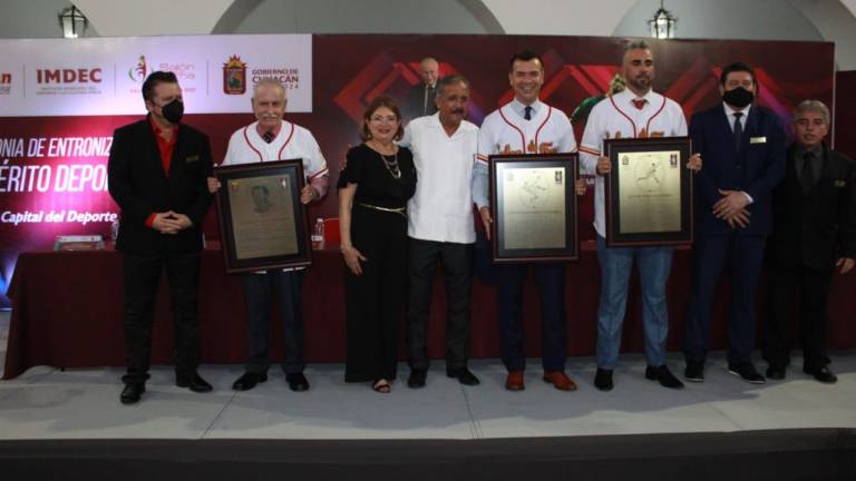 Jared Borgetti, Óliver Pérez y Héctor Avendaño son los nuevos inmortales del deporte en Culiacán