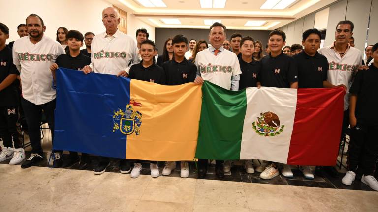 Con ceremonia en Casa Jalisco y el lábaro patrio en alto, el representativo mexicano fue despedido oficialmente antes de su participación en la Serie del Caribe Kids 2025.