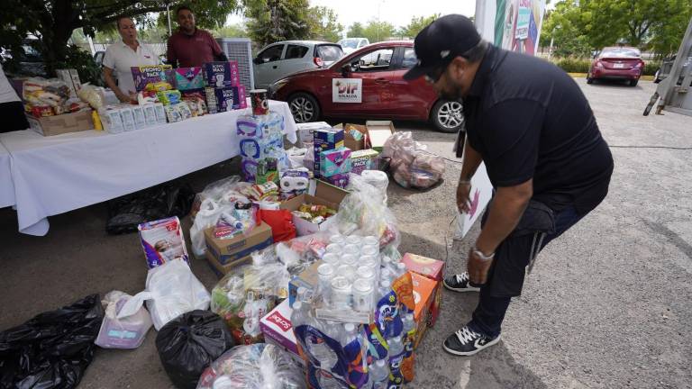 El DIF Sinaloa mantiene en la entidad la colecta de víveres para enviar a los damnificados de Venezuela afectados por los sismos.