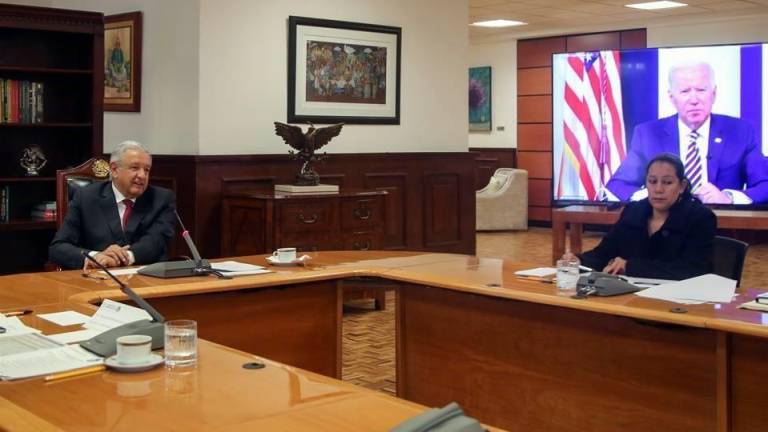 Andrés Manuel López Obrador y Biden sostuvieron un encuentro virtual.