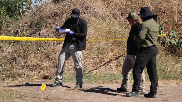 El hallazgo se reportó este sábado al sur de la comunidad, perteneciente a las sindicatura de Culiacancito.