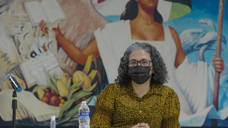 Graciela Domínguez Nava, titular de Educación en Sinaloa.