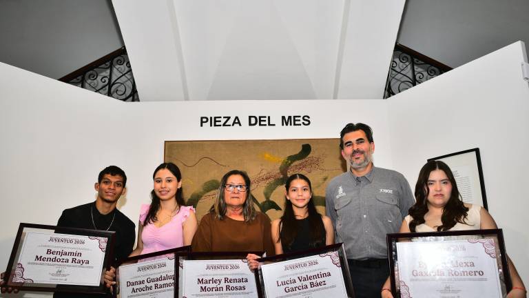 Los deportistas que fueron reconocidos con el Premio Estatal de la Juventud 2026.