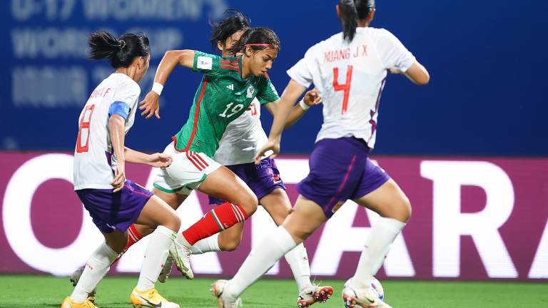 Las mexicanas no pueden ante China