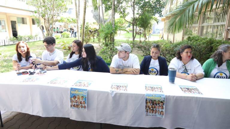 Planilla ganadora en las elecciones de consejeros técnicos y universitarios de la Facultad de Ciencias Sociales de la UAS.