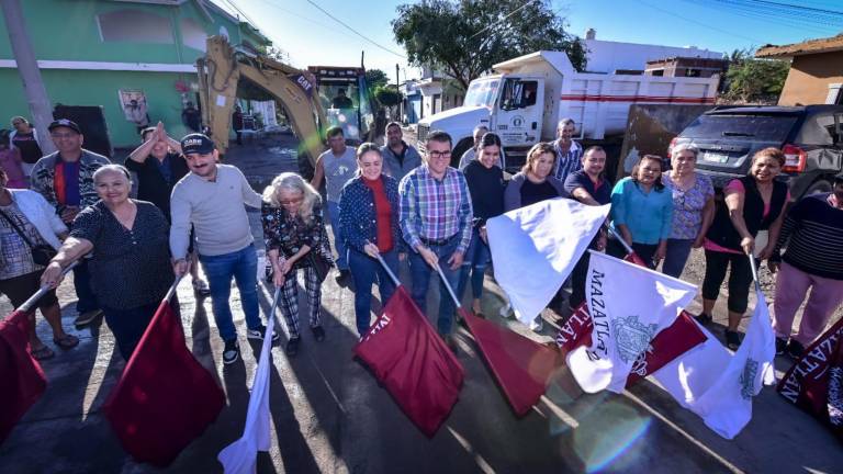 Banderazo para el rescate de la calle Norma Corona.