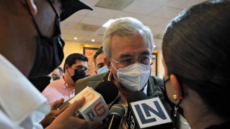Rubén Rocha Moya señaló que buscará conciliar entre ambas partes.