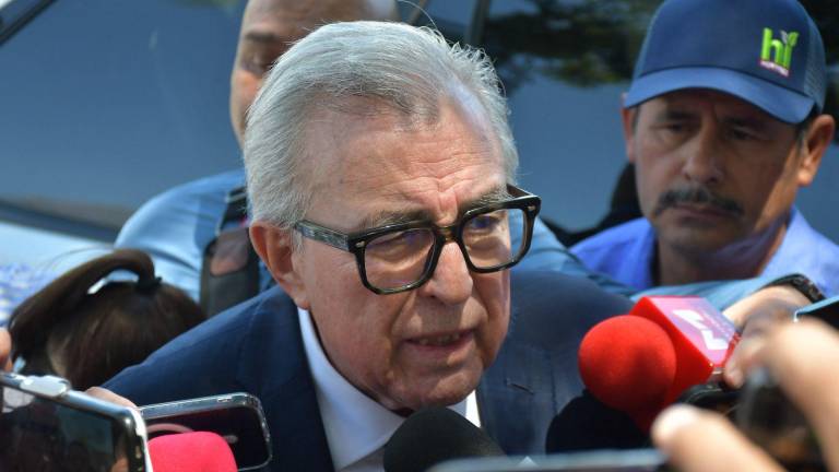 El Gobernador de Sinaloa Rubén Rocha Moya opta por no hablar de los abatidos en el operativo al sur de Culiacán.