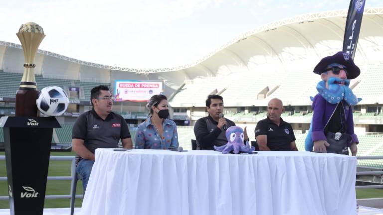 Los pormenores de la Copa Mazatlán de Futbol se dieron a conocer en El Kraken, casa de Mazatlán FC.