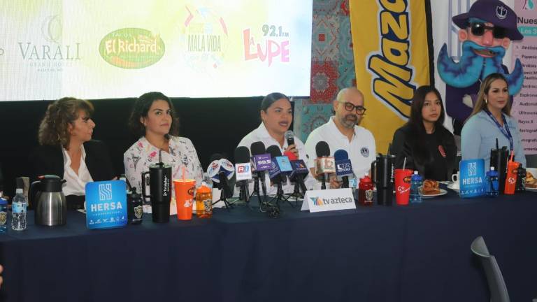 Anuncio de la edición 12 de la carrera Píntate 5K en Mazatlán.