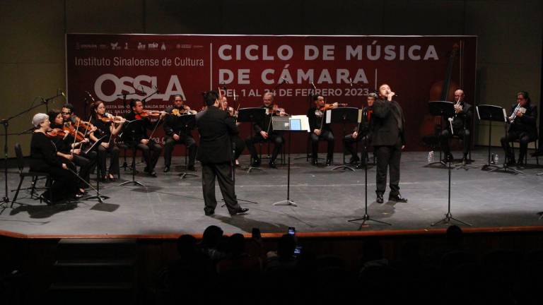 El tenor Ricardo Rodríguez tuvo una participación especial en el primer concierto de este ciclo de música de cámara.