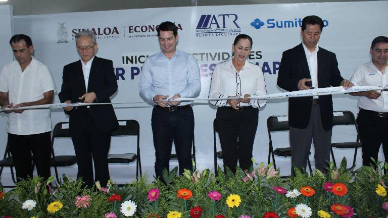 La empresa ATR-Sumitomo llegó este martes a Escuinapa.