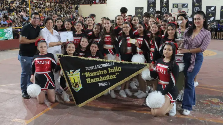 La Secundaria Maestro Julio Hernández ganó la categoría Star.
