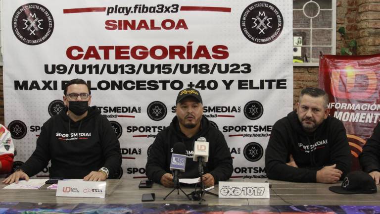 A Sinaloa llegará el primer torneo de basquetbol SportMedia Mx, Play FIBA 3x3
