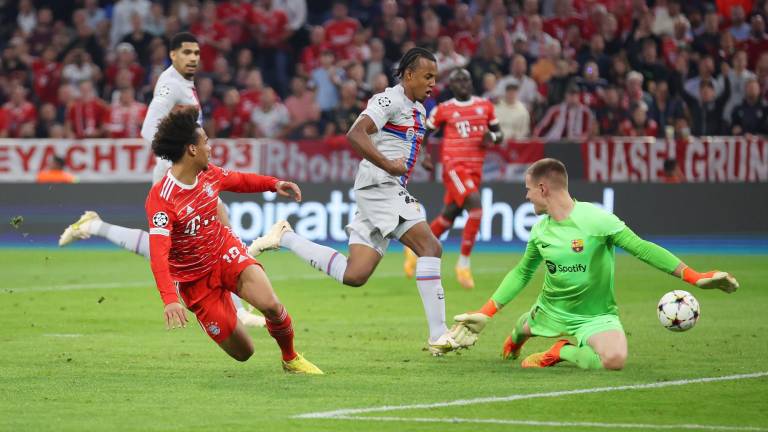 Leroy Sané sentenció un nuevo triunfo del Bayern Múnich sobre el Barcelona.