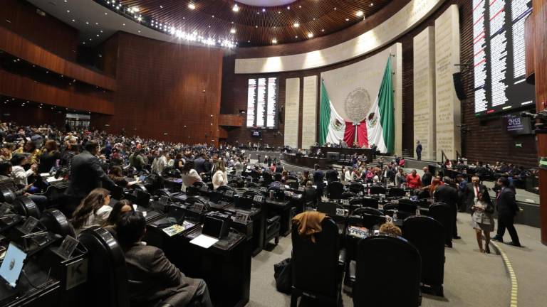 Sesión de la Cámara de Diputados donde se aprobó por mayoría la Ley General para el Fortalecimiento y Armonización Catastral.