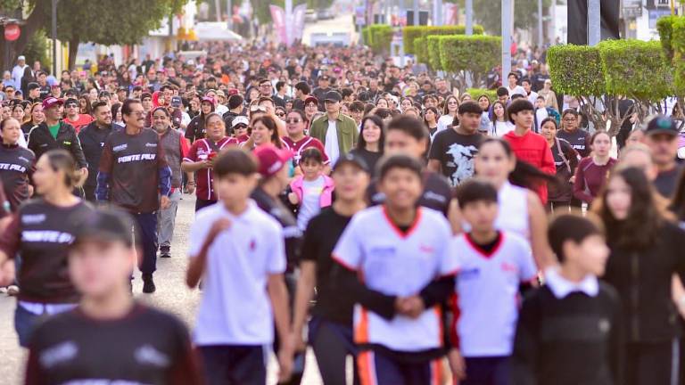 Con gran entusiasmo se realizó la primera edición de la Carrera Conade Ponte Pila 2025 en Salvador Alvarado.