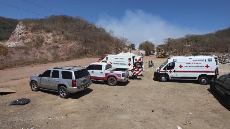 Reportan Bomberos que el fuego en el Basurón Municipal ya está controlado