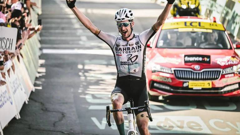 Wout Poels se quedó con la segunda etapa en los Alpes, del Tour de Francia.