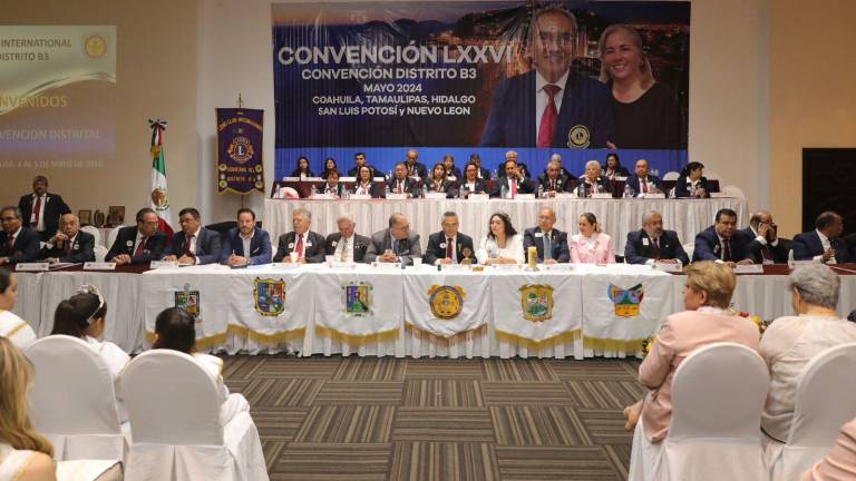 Mazatlán recibió la Convención Anual del Distrito B-3 de Club de Leones.