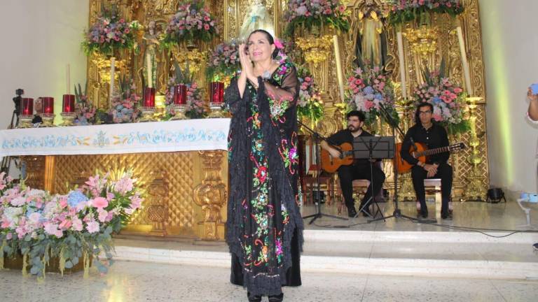 La cantante María Elena Leal regresa a participar en la solemnidad de Nuestra Señora del Rosario tras cinco años de ausencia.