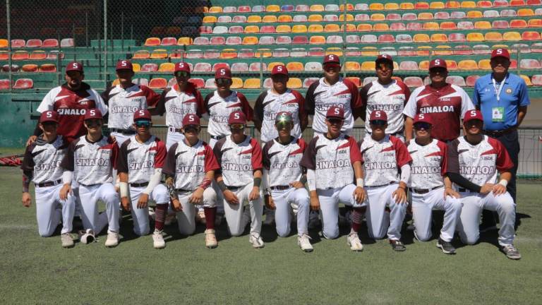 Sinaloa logra su pase al Nacional en la categoría Juvenil Mayor varonil.