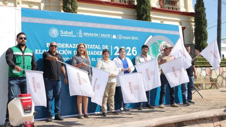 Autoridades dieron el banderazo de inicio de la Campaña para la Eliminación de Criaderos 2026, bajo el lema “Todos contra el dengue”.