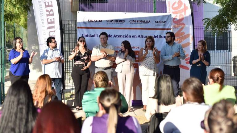 Con el corte de listón oficial se da la apertura de la Unidad Local de Atención en Alturas del Sur en Culiacán