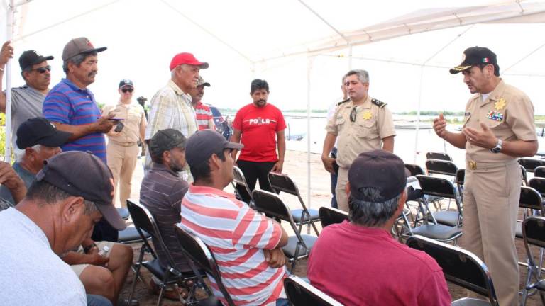 Capitanía de Puerto sugiere a pescadores de Escuinapa tener medidas de seguridad, y documentos, antes de salir a pescar