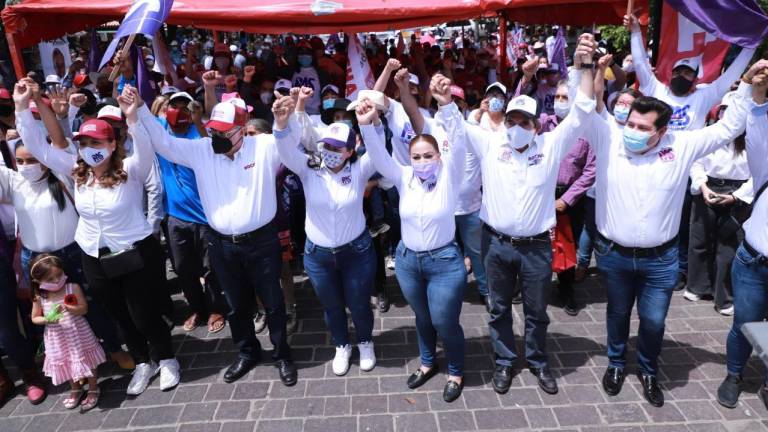 Morenistas y pasistas están hermanados en busca de la Cuarta Transformación en Sinaloa: Rocha Moya