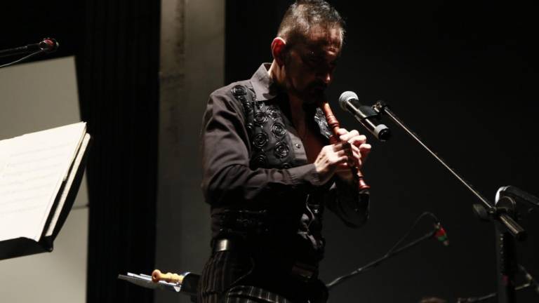 Horacio Franco fue el director y solista invitado de la OSSLA en el concierto dedicado a Culiacán.