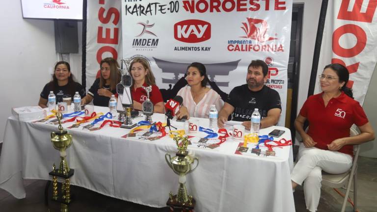 Festejará Copa Noroeste de Karate Do su edición 24 en la Unidad Deportiva Juárez