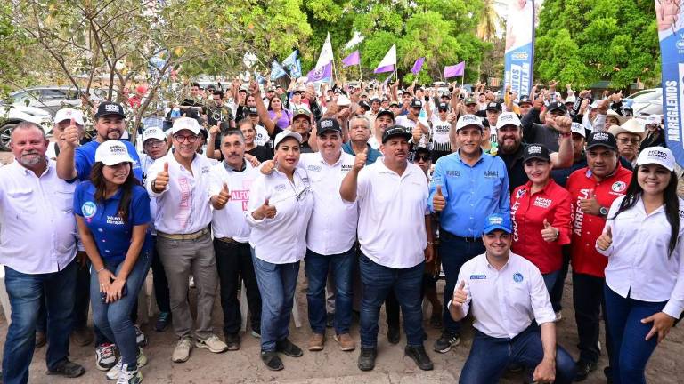 Guillermo Romero, candidato a la Alcaldía de Mazatlán por la Coalición Fuerza y Corazón por Sinaloa, promete apoyos a pescadores y deportistas.