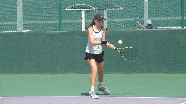 Brillan jóvenes tenistas en la segunda etapa del Circuito Imdem en Mazatlán.