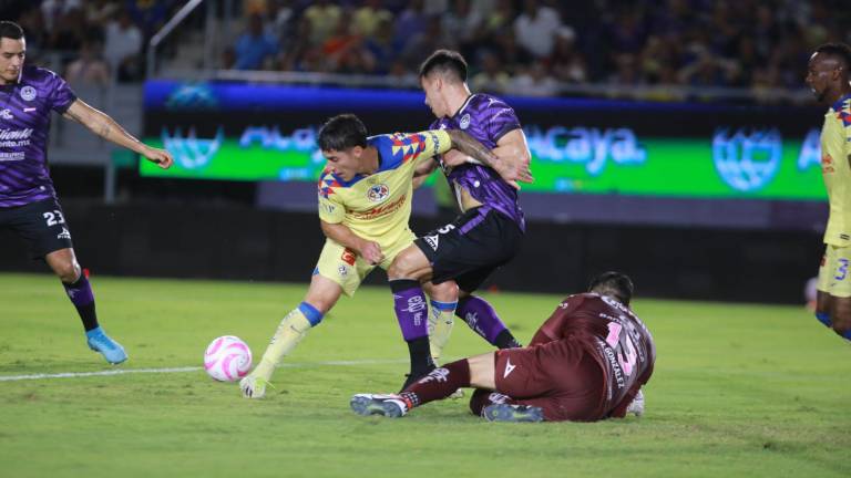 Luis Amarilla anotó el gol de Mazatlán FC, que terminó por perder ante el América.