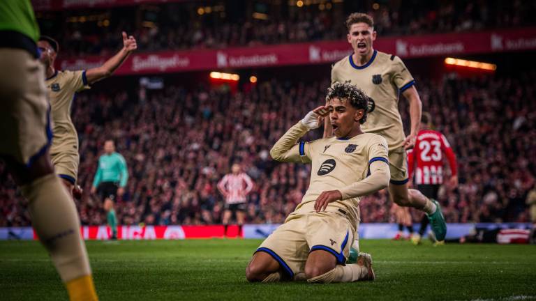 Barcelona sostuvo el liderato de LaLiga gracias a la irrupción decisiva de Yamal.