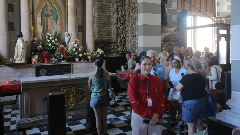 Durante los festejos de la Virgen de Guadalupe, en la Catedral de Mazatlán esperan hasta 7 mil personas.